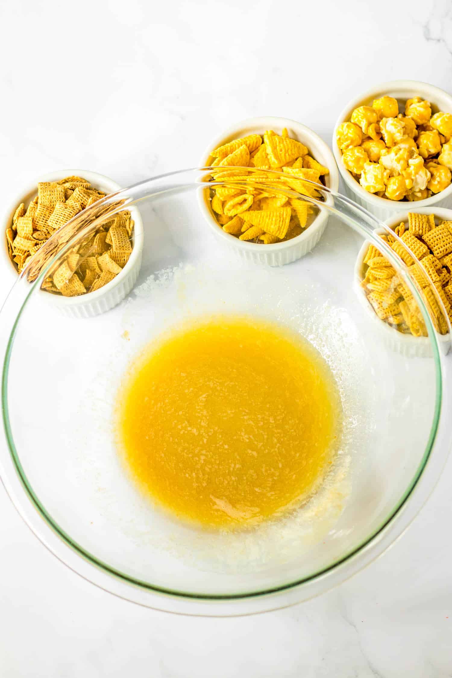 Make sure it is completely melted.