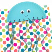 Paper Plate Octopus Craft Square Image