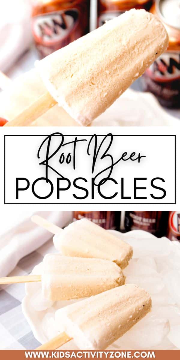 Savor the classic combo of creamy vanilla ice cream and fizzy A&W Root Beer, now in popsicle form! These Root Beer Popsicles offer a refreshing twist to your favorite float. A perfect chill treat for hot summer days!