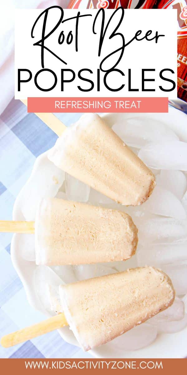 Savor the classic combo of creamy vanilla ice cream and fizzy A&W Root Beer, now in popsicle form! These Root Beer Popsicles offer a refreshing twist to your favorite float. A perfect chill treat for hot summer days!