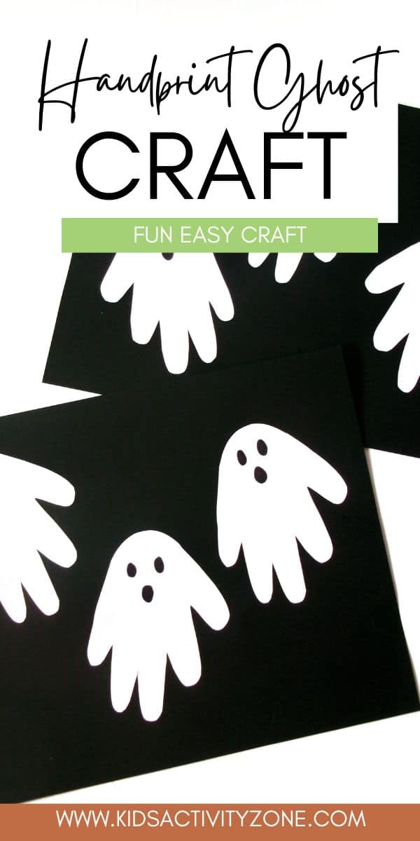 Dive into the spirit of Halloween with our Handprint Ghost craft for kids! Using just white cardstock, a black marker, and your child's handprint, we'll conjure up cute, friendly ghosts. Perfect for some Halloween fun! Check our latest blog post for all the eerie and easy steps!