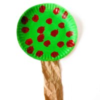 Paper Plate Apple Tree Craft Square Image