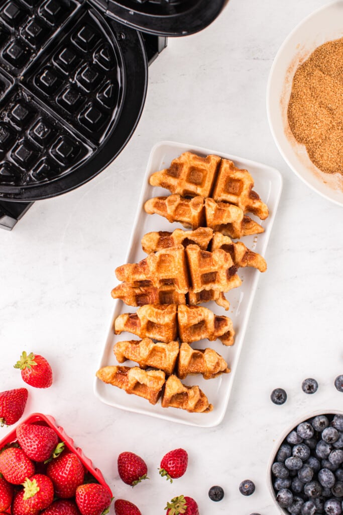 Place on a plate to cool.