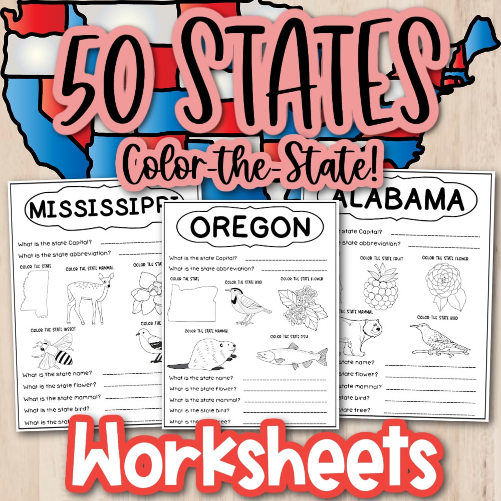 states-and-capitals-worksheets-kids-activity-zone for Free Printable 50 States Worksheets States and Capitals Worksheets - Kids Activity Zone for Free Printable 50 States Worksheets