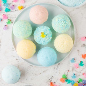 DIY Bath Bombs Square Image