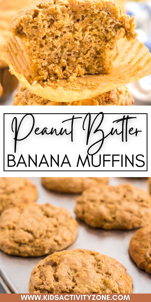Need an easy breakfast for the kids? Check out these Peanut Butter Banana Muffins! They're not just soft and delicious but also packed with whole wheat flour and oats. A wholesome choice for breakfast or an energizing afternoon treat. They blend the creamy taste of peanut butter with the sweetness of banana, making every bite delicious. Great for on-the-go mornings or lazy afternoons!