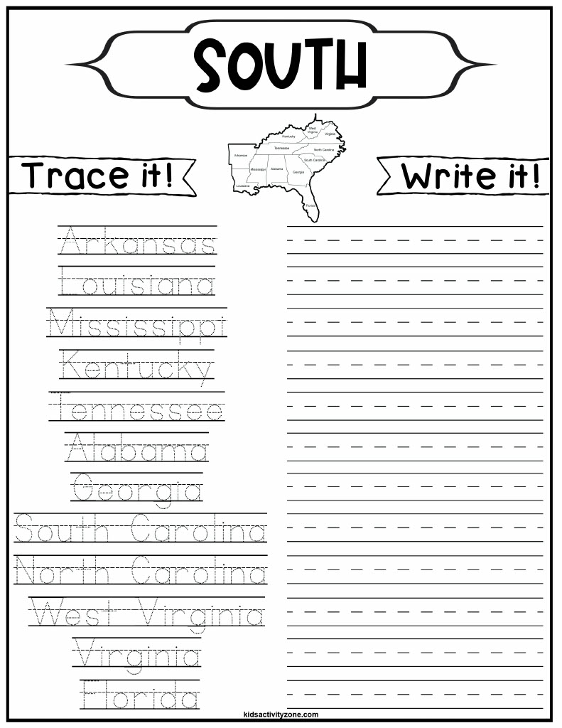 regions-of-the-united-states-worksheets-kids-activity-zone for Northeast States And Capitals Quiz Free Printable Regions of the United States Worksheets - Kids Activity Zone for Northeast States And Capitals Quiz Free Printable