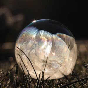 Frozen Bubbles Square Image