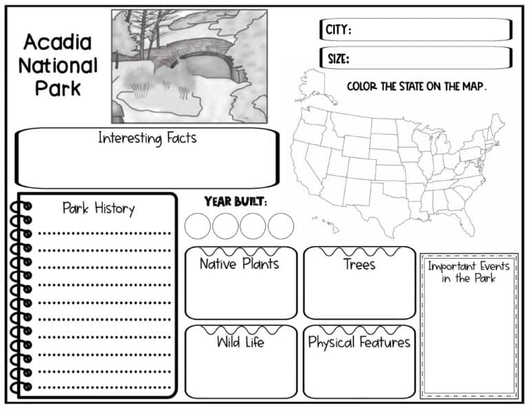 national-parks-worksheets-kids-activity-zone