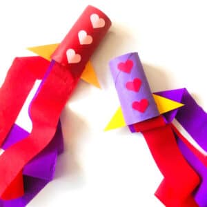 Toilet Paper Roll Rocket Square Image