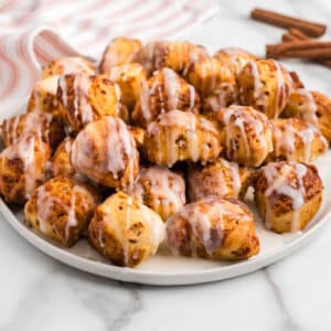 Air Fryer Cinnamon Roll Bites KAZ Square Image
