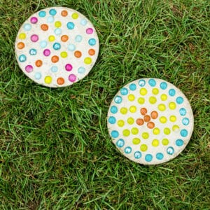 DIY Garden Stepping Stones Square Image