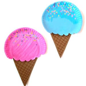 Ice Cream Cone Craft Square Image