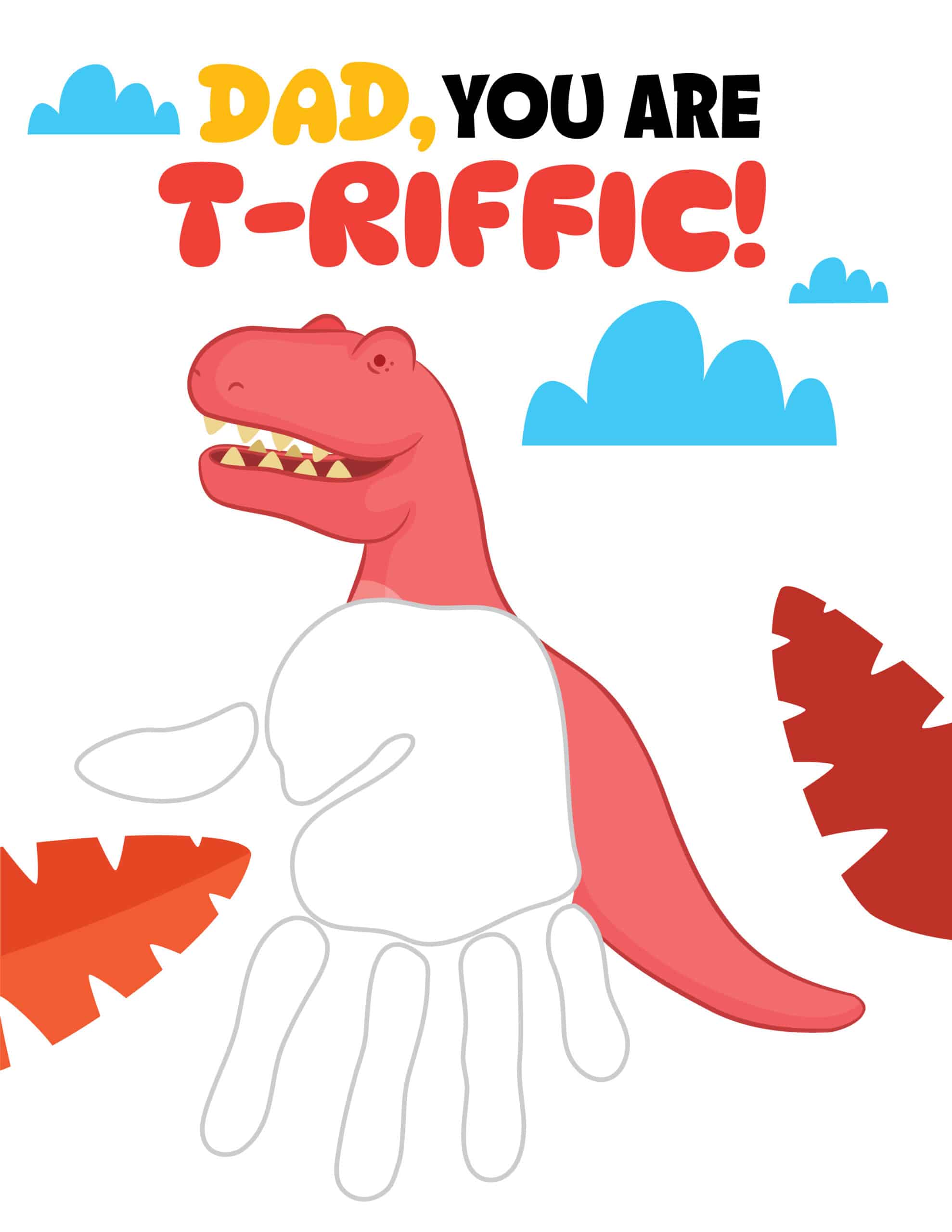 Dad T-Riffic Printable