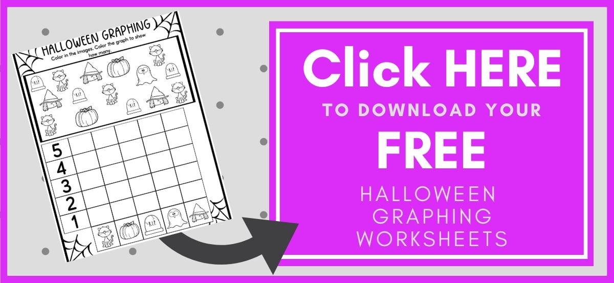 Halloween Graphing Worksheets - Printable Button