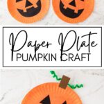 How To Make A Paper Plate Pumpkin Craft Kids Activity Zone