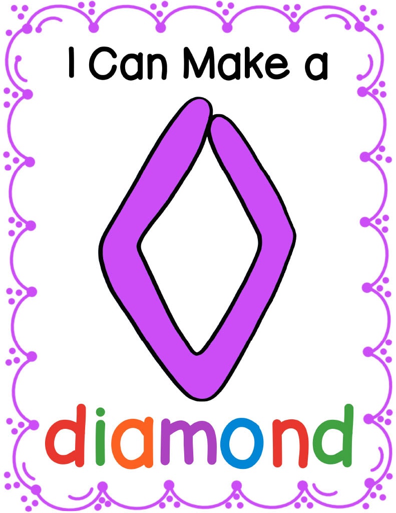 Triangle Shape Playdough Mat