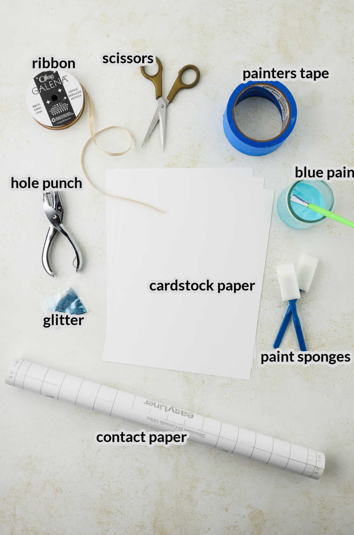 Tape Resist Snowflakes Supply Image