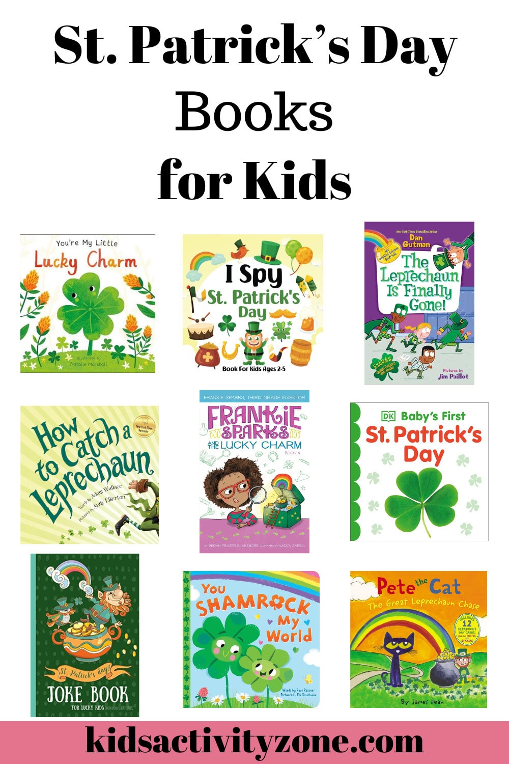 St. Patrick's Day Books for Kids Featured Image
