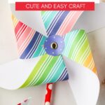 Paper Pinwheel KAZ Pin Image
