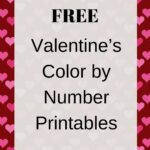 Valentines Color By Number Pin Image