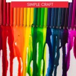Melted Crayon Art KAZ Pin Image