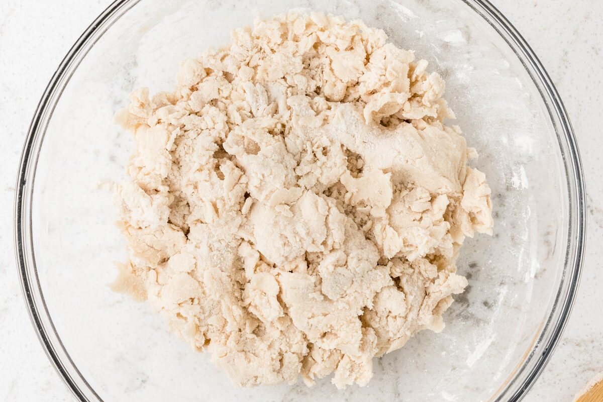 Dough ready to be rolled out.