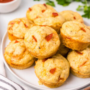 Pizza Muffins Square Image KAZ