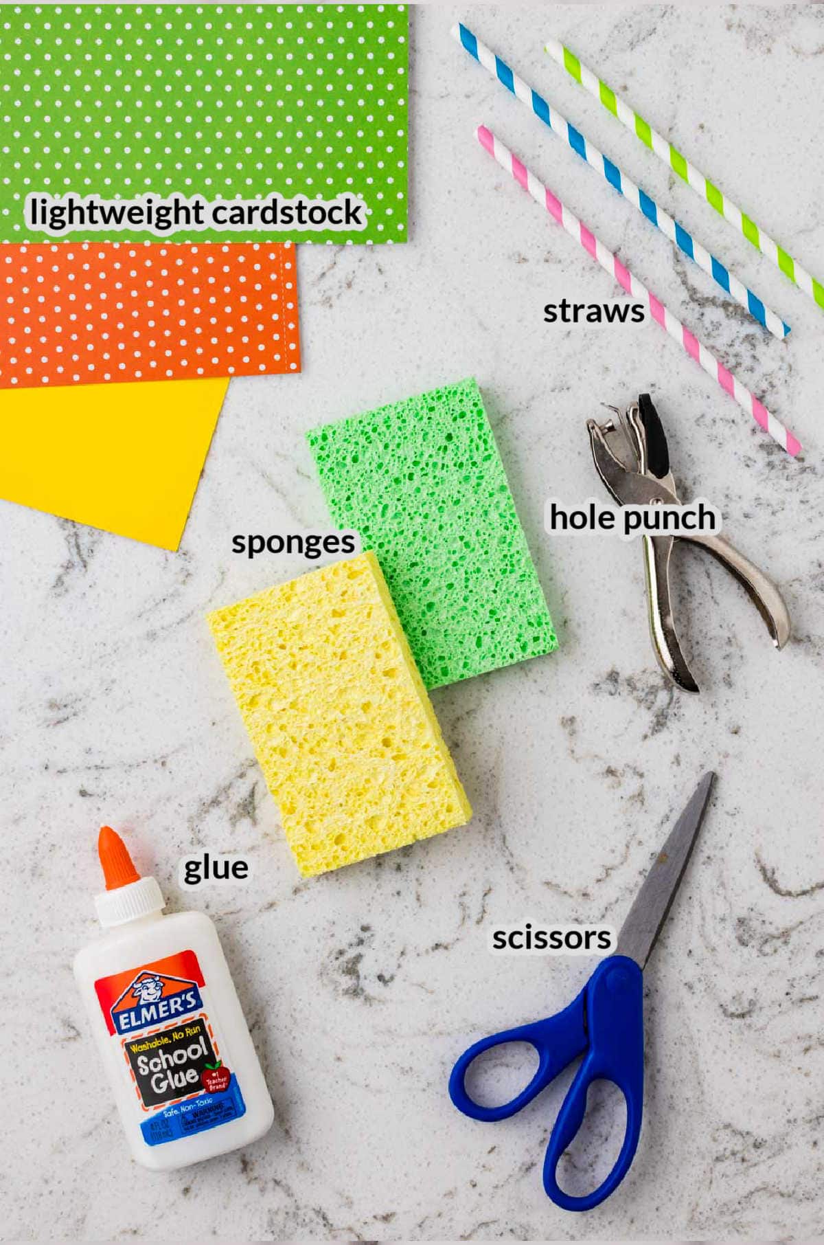 Sponge Sailboat Craft Supply Image