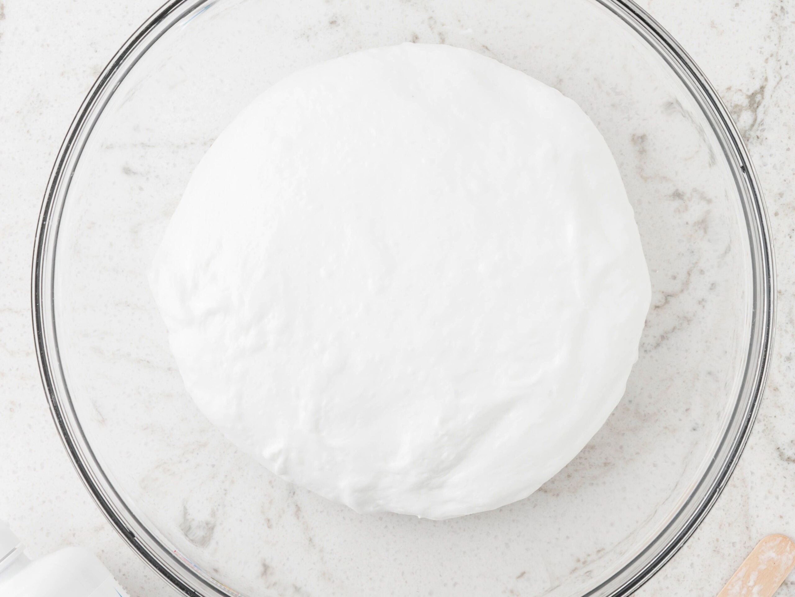 Add contact solution and knead to combine until its not sticky